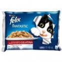 FELIX FANTASTIC FESTIN DE CARNES 100GRS ROJO (4U).