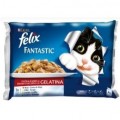 FELIX FANTASTIC FESTIN DE CARNES 100GRS ROJO (4U).