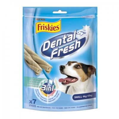 FRISKIES DENTAL FRESH MASTICABLE MENTA PEQUEÑOS PERRO.