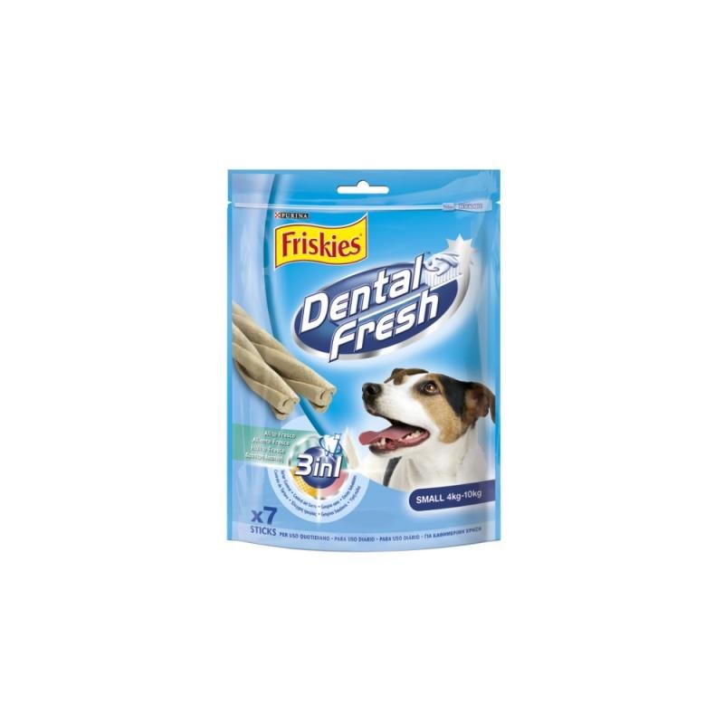 FRISKIES DENTAL FRESH MASTICABLE MENTA PEQUEÑOS PERRO.