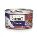 GOURMET DIAMANT FINAS LONCHAS (BUEY) 85G GRANATE.
