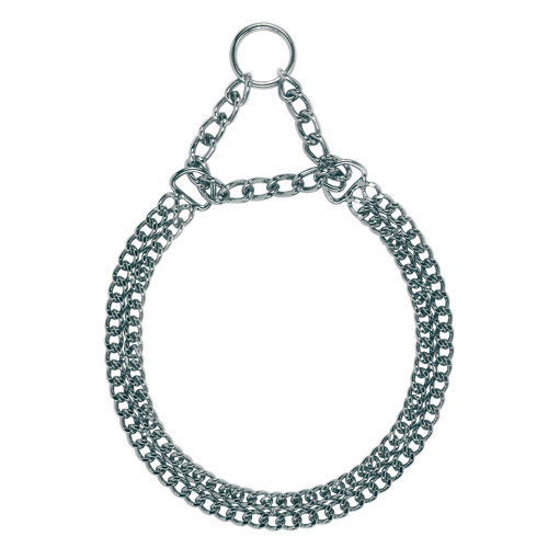 COLLAR DE CADENA PARA PERROS. DOBLE