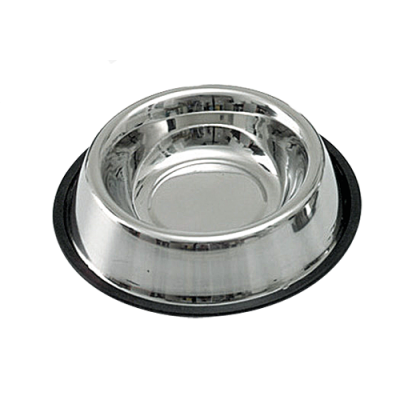 COMEDERO-BEBEDERO DE ACERO - 450 ML