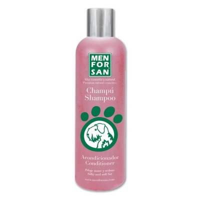 CHAMPU PERRO CON ACONDICIONADOR MFS 300 ML .