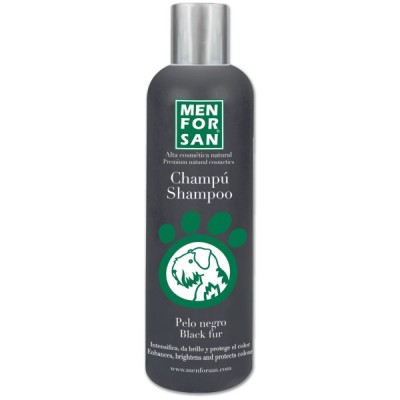 CHAMPU PERRO PELO NEGRO MFS 300 ML.