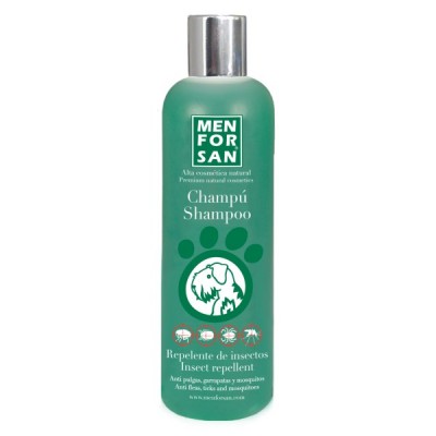 CHAMPU PERRO REPELENTE CON CITRONELA MFS 300 ML.