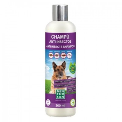 CHAMPU PERROS ANTI INSECTOS MFS 300 ML.