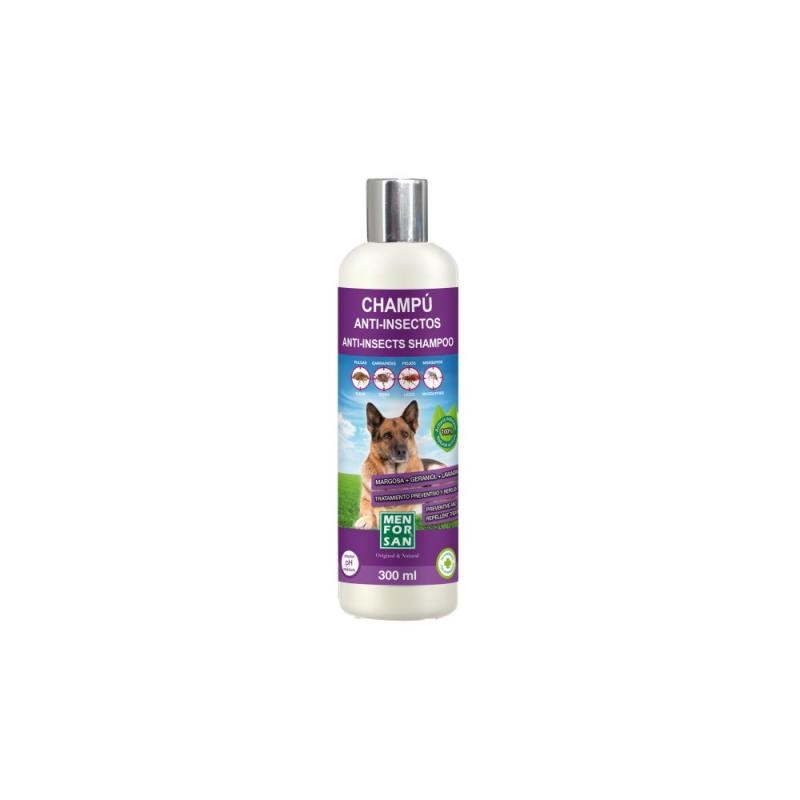 CHAMPU PERROS ANTI INSECTOS MFS 300 ML.